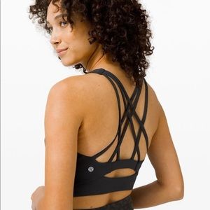Lulu Free To Be Serene Bra High Neck Long Line